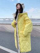 KBAT Zimske deblje ženske tople parke, duge jakne, snježni kaput, ženske ležerne široke puferice, jakne s kapuljačom i velikim džepovima, gornja odjeća