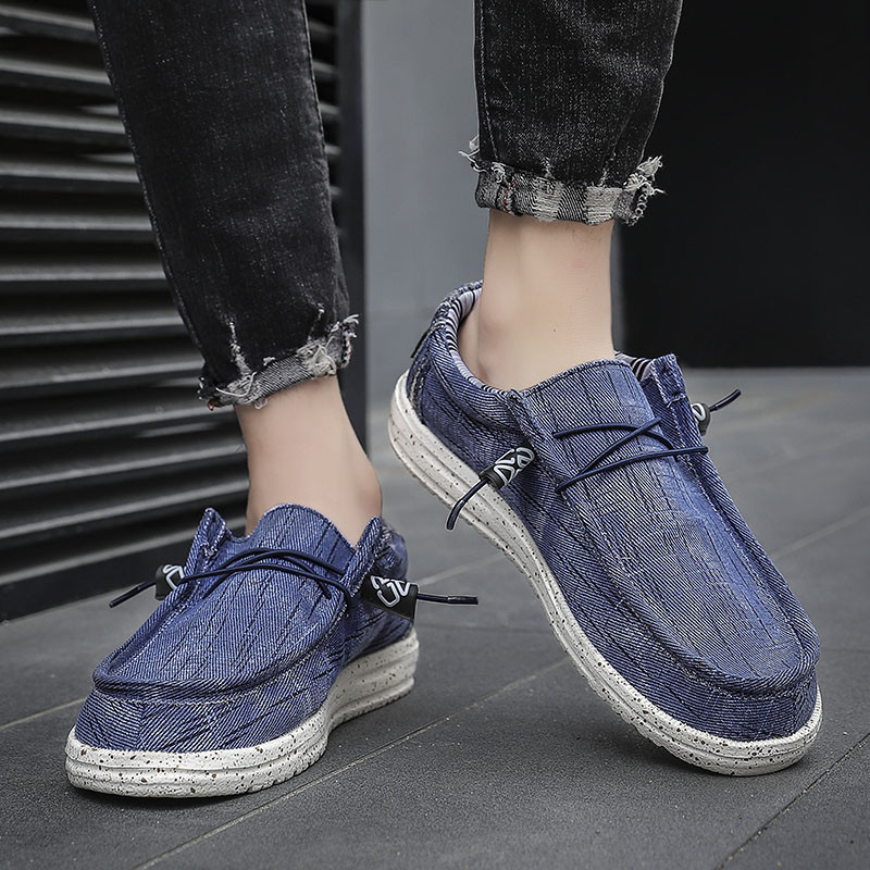 Toamnă Plus mărimea 39-48 Bărbați Pantofi din pânză Espadrile Pantofi ocazionali respirabili Pantofi pentru bărbați Pantofi confortabili, ultraușori, leneși.