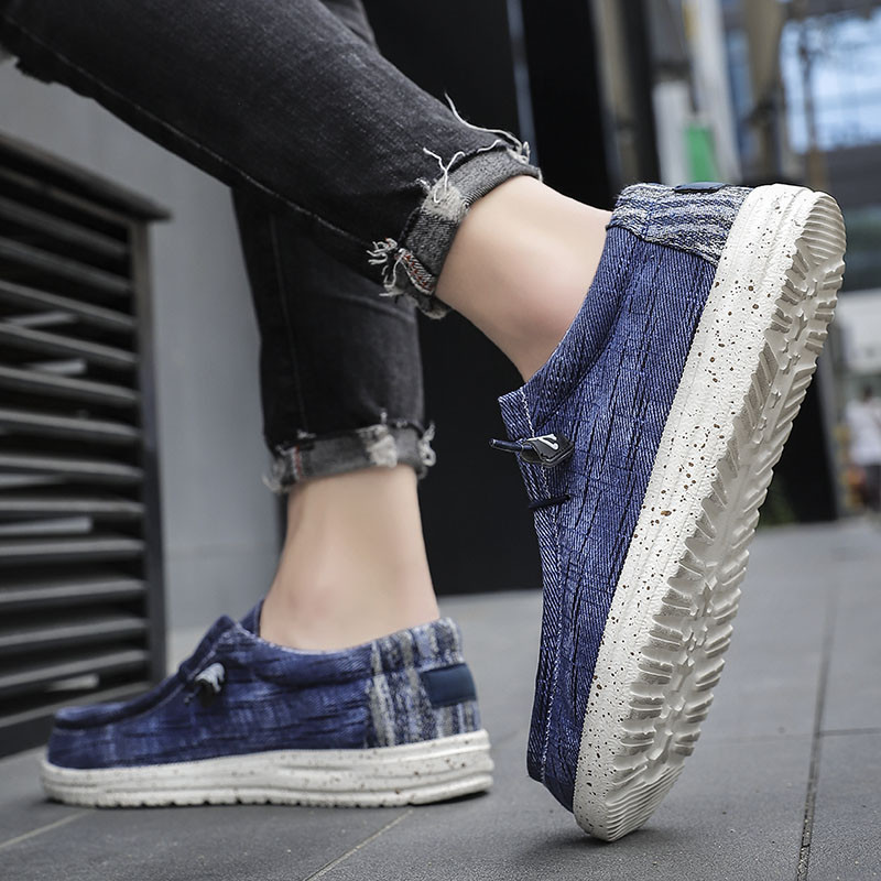 Toamnă Plus mărimea 39-48 Bărbați Pantofi din pânză Espadrile Pantofi ocazionali respirabili Pantofi pentru bărbați Pantofi confortabili, ultraușori, leneși.