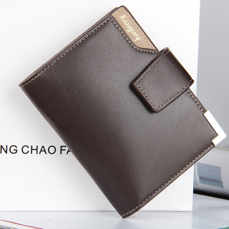 Baellerry Business Garsus prekės ženklas Prabangi piniginė Vyriška Piniginė Vyriška Pinigų Klipas piniginė Mažas portfelis cuzdan perse Portomonee carteras
