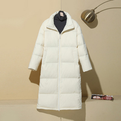 2023 Noi pentru femei, calduroase, îngroșate, jachetă din bumbac, pentru femei, cu guler în picioare, haine lungi, jachetă de iarnă pentru femei, îmbrăcăminte largi