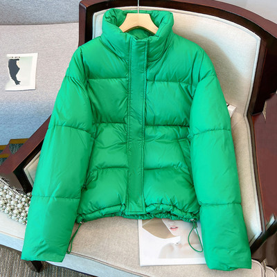 Parka de iarnă 2023, pentru femei, cu guler în picioare, jachetă căptușită din bumbac, slăbită, îngroșată, haină caldă pentru femei, rezistentă la vânt, rezistentă la ploaie, îmbrăcăminte caldă