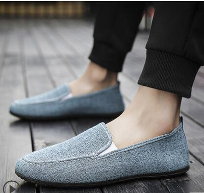 Încălțăminte casual pentru bărbați, cu fund moale, cu pantofi din pânză, pentru bărbați, respirabili, comozi, casual, pantofi ușori din pânză Mărimea 38-45