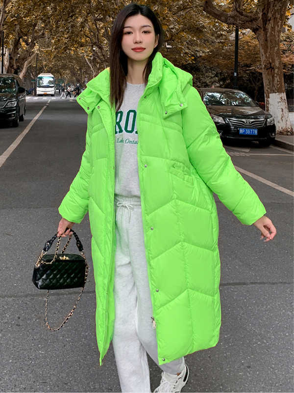 2023 Parka căptușită din bumbac pentru femei, haine vintage coreene, jachetă lungă cu glugă, haine de iarnă rezistente la vânt pentru femei, transport gratuit