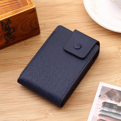 Moda Unisex Portofel din piele de afaceri ID Suport card de credit Husa carduri Organizator de buzunar Bani Telefon Geanta de monede Pasjeshouder Mannen