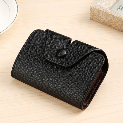 Moda Unisex Portofel din piele de afaceri ID Suport card de credit Husa carduri Organizator de buzunar Bani Telefon Geanta de monede Pasjeshouder Mannen