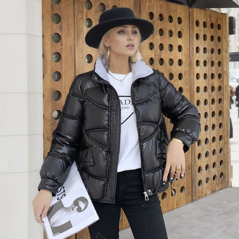Zimske ženske donje jakne za 2023. Ultra lagane tople ležerne jakne sa samostojećim ovratnikom Ženska pufer jakna Pamučno podstavljena gornja odjeća