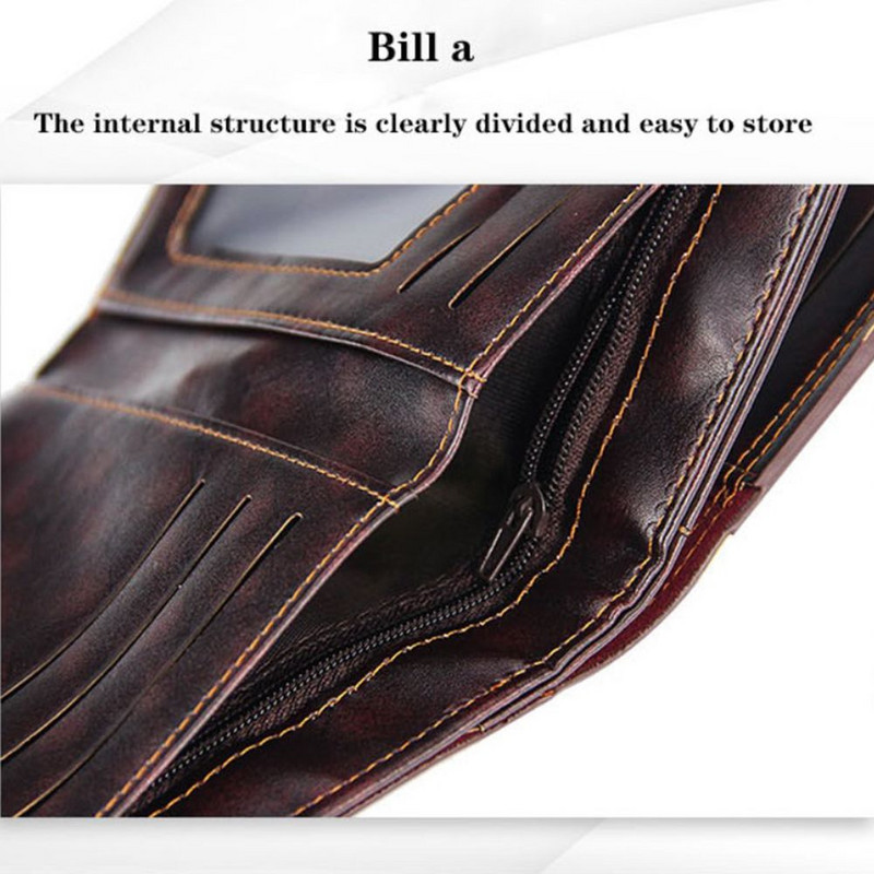 Poșetă de buzunar de înaltă calitate minimalistă, geantă de bani, cadou, portofel cu trei orificii, portofele pentru bărbați, poșetă pentru bărbați, posesoare de carduri