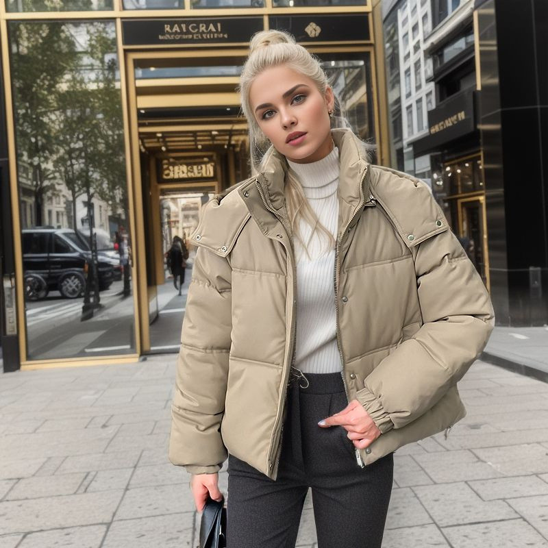 Parka de iarnă Jachetă de damă groasă și caldă la modă pentru femei Mantouri din piele PU neagră femei cu glugă cu fermoar Jachete din piele artificială Topuri