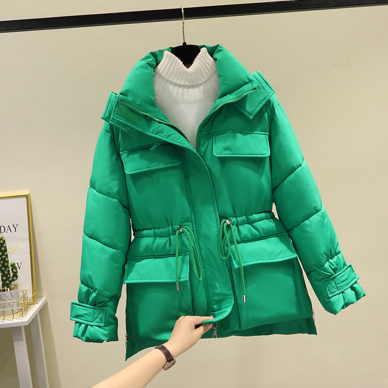 KBAT topla parka snježna jakna Ženska modna deblja zimska široka duga jakna s kapuljačom Ženska topla gornja odjeća otporna na vjetar otporna na kišu
