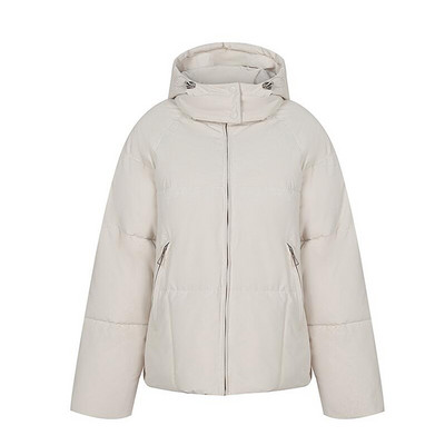 2023 m. Moteriški žieminiai saldainiai Spalva Parkas Korėjietiško stiliaus Moteriška striukė laisvalaikio paltai su gobtuvu Itin lengvas šiltas storas viršutinis drabužis