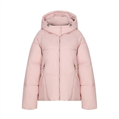 2023 m. Moteriški žieminiai saldainiai Spalva Parkas Korėjietiško stiliaus Moteriška striukė laisvalaikio paltai su gobtuvu Itin lengvas šiltas storas viršutinis drabužis