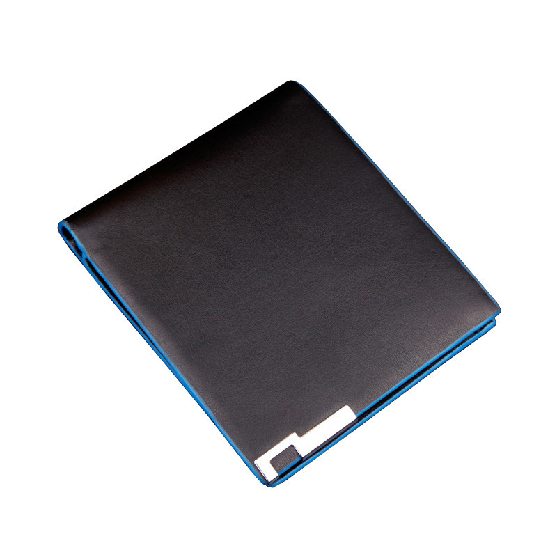 Tanka korejska verzija, kopča za novac u kontrastnoj boji, kratka torbica, torbica, muška torbica