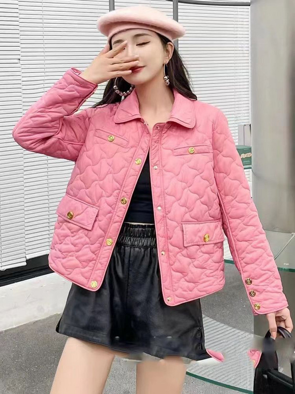 Jesen 2023 Ultra lagana topla ležerna jakna Ženska pufer jakna Ženska vintage mala parka s mirisom Topli kratki kaput Gornja odjeća