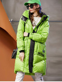 KBAT 2023 Zimske ženske donje jakne Lagane tople ležerne kapute Sjajna ženska pufer jakna Parka s kapuljačom Kaput otporan na vjetar