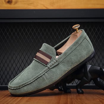 Casual Loafers Spring Ανδρικά παπούτσια Suede Loafers για άντρες Soft Driving Moccasins Υψηλής ποιότητας Flats Ανδρικά παπούτσια περπατήματος slip-on