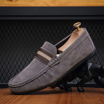 Casual Loafers Spring Ανδρικά παπούτσια Suede Loafers για άντρες Soft Driving Moccasins Υψηλής ποιότητας Flats Ανδρικά παπούτσια περπατήματος slip-on