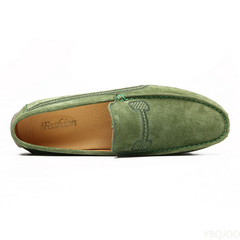 Ανδρικά Loafers Zapatos De Hombre Επίσημα Φορέματα Ανδρικά Παπούτσια Επιχειρηματικά Casual Πράσινο Πορτοκαλί Αθλητικά Παπούτσια Flats