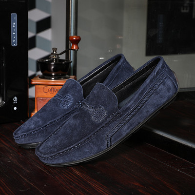 Muške mokasine od kože Zapatos De Hombre Svečane haljine Muške cipele Poslovne ležerne zelene narančaste mokasine tenisice Ravne cipele