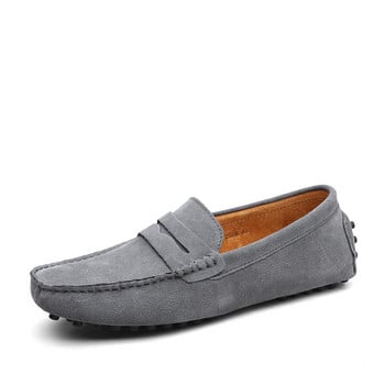 Ανδρικά δερμάτινα Loafers Ανδρικά Casual Παπούτσια Μοκασίνια Slip On Ανδρικά φλατ Μόδα Ανδρικά παπούτσια Ανδρικά παπούτσια οδήγησης Μέγεθος 38-49