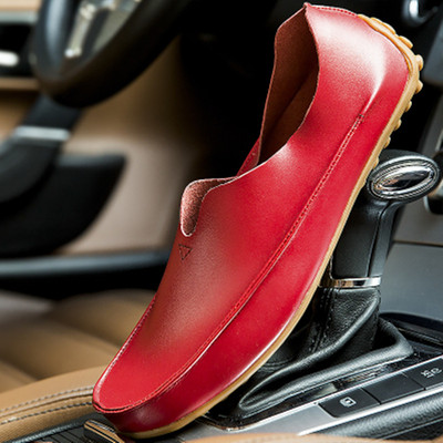 2022 m. mados vasaros raudonos vyriškos batai Patogūs lengvi vyriški batai, moteriški, minkšta oda vairavimo batai mocassin homme