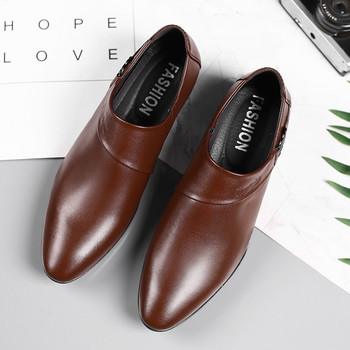 Ежедневни бизнес обувки Нова мода Универсални кожени обувки Мъжки мокасини Мъжки големи размери Дишащи обувки Zapatos Hombre