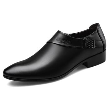Ежедневни бизнес обувки Нова мода Универсални кожени обувки Мъжки мокасини Мъжки големи размери Дишащи обувки Zapatos Hombre