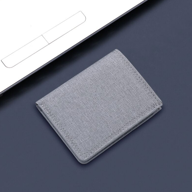 Novi modni muški kratki novčanik Novčanik za novčiće iz 2022. Muška torbica Torbica za novčiće Držač kartice Kratki okomiti platneni novčanik