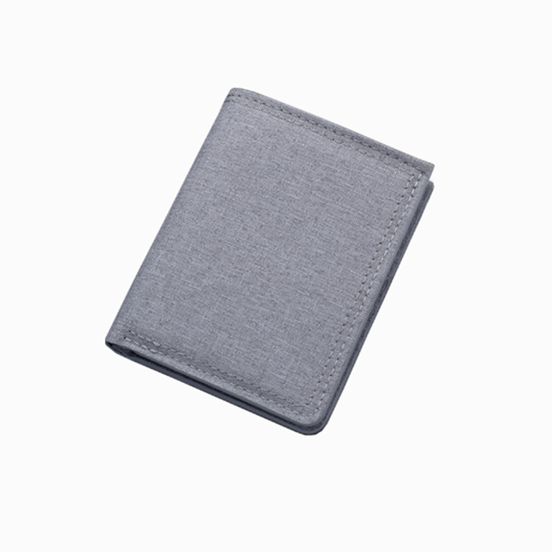 Novi modni muški kratki novčanik Novčanik za novčiće iz 2022. Muška torbica Torbica za novčiće Držač kartice Kratki okomiti platneni novčanik