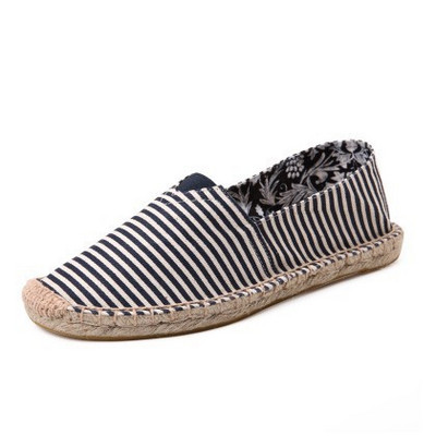 Meeste vabaajajalatsid Suvine linane hingav vabaaja lamedad kingad Unisex Espadrillid Loaferid Lõuendjalatsid Käsiõmblemine Sõidujalatsid