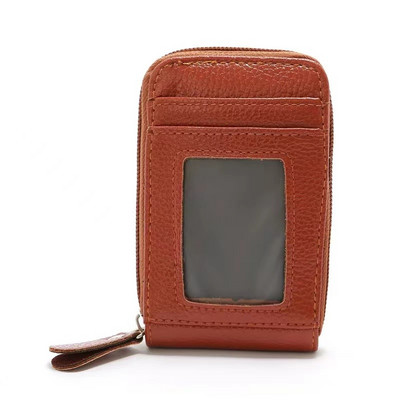 Rahakott meestele krediitkaardihoidja RFID blokeeriv tõmblukuga taskukott meestele Rfid mehe rahakott