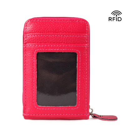 Rahakott meestele krediitkaardihoidja RFID blokeeriv tõmblukuga taskukott meestele Rfid mehe rahakott