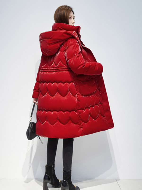 Nove zimske svijetle parke za 2023. Ženski dugi vodootporni kaput Ženski kaput s kapuljačom Ženska pufer jakna Vjetrootporna topla vanjska odjeća