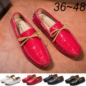 Dizaineris lakinė oda Loafers Vyriška suknelė Laivas Batai Madinga Avalynė Mokasinai Vairavimas Biuras Žirniai Vyriški Juodi Batai Vyrams