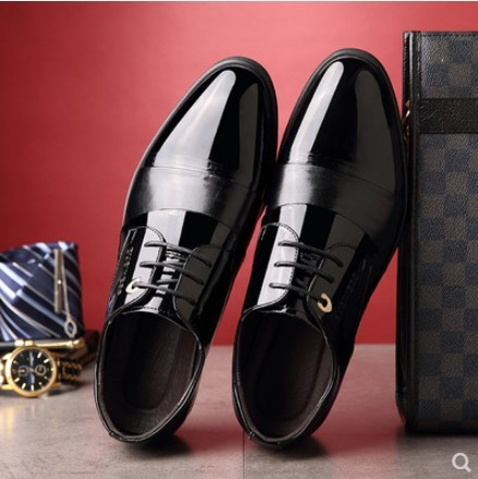 Ležerne britanske čipkane modne muške cipele sa šiljatim prstima, muške svečane cipele, prozračne svijetle poslovne svečane cipele