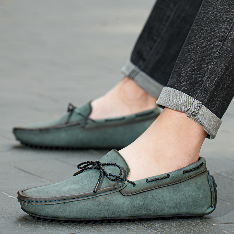 Pantofi de modă pentru bărbați pantofi casual lucrați manual Mocasini pentru bărbați Mocasini scobiți din caracatiță pantofi de șofat pentru bărbați cu respirație plus mărime 49