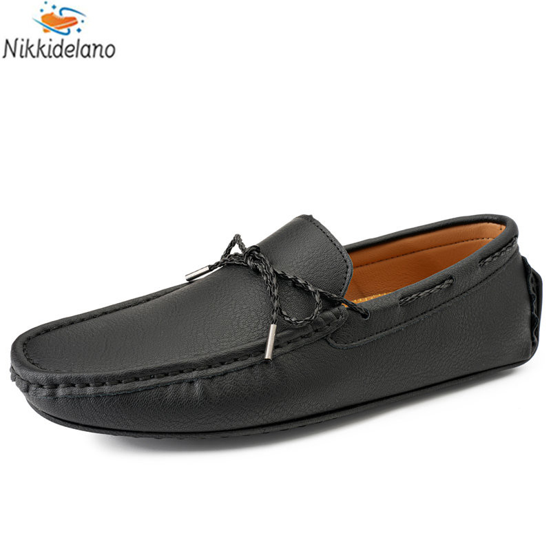 Pantofi de modă pentru bărbați pantofi casual lucrați manual Mocasini pentru bărbați Mocasini scobiți din caracatiță pantofi de șofat pentru bărbați cu respirație plus mărime 49