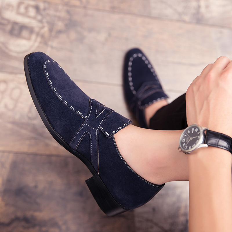 Nove muške cipele za 2020. Ležerne kožne cipele Udobne natikače muške cipele za vožnju Ravne vjenčane cipele Modne muške cipele Velika veličina 48