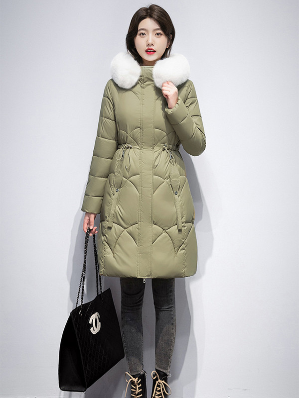 Jachete de puf pentru femei de iarnă 2023, haină ușoară, caldă, ocazională, jachetă puf pentru femei, parka căptușită din bumbac, pardesiu lung cu glugă