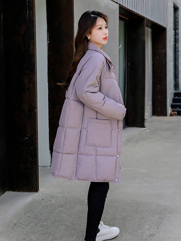 Parka lungă cu glugă de iarnă 2023, pentru femei, cu puf groasă, din bumbac, căptușită, pentru femei, ocazional, jachetă pufă, supradimensionată, rezistentă la vânt