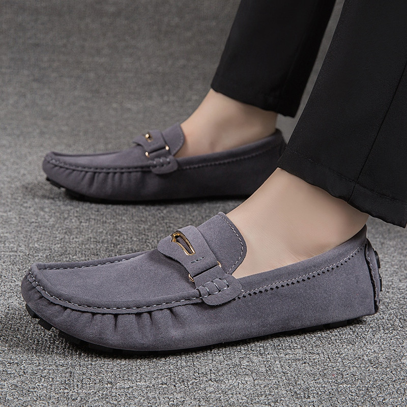 Udobne modne muške ženske dizajnerske luksuzne natikače za vožnju Mokasine Kožne čamci Cipele u grašak za muškarce Ljetne cipele za slobodno vrijeme 48