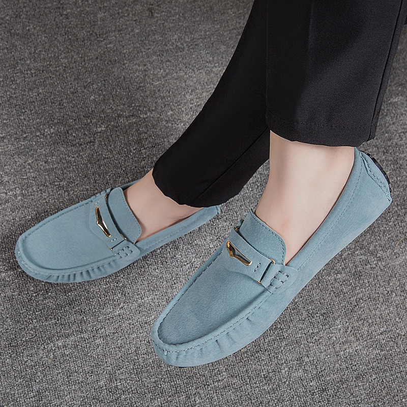 Udobne modne muške ženske dizajnerske luksuzne natikače za vožnju Mokasine Kožne čamci Cipele u grašak za muškarce Ljetne cipele za slobodno vrijeme 48