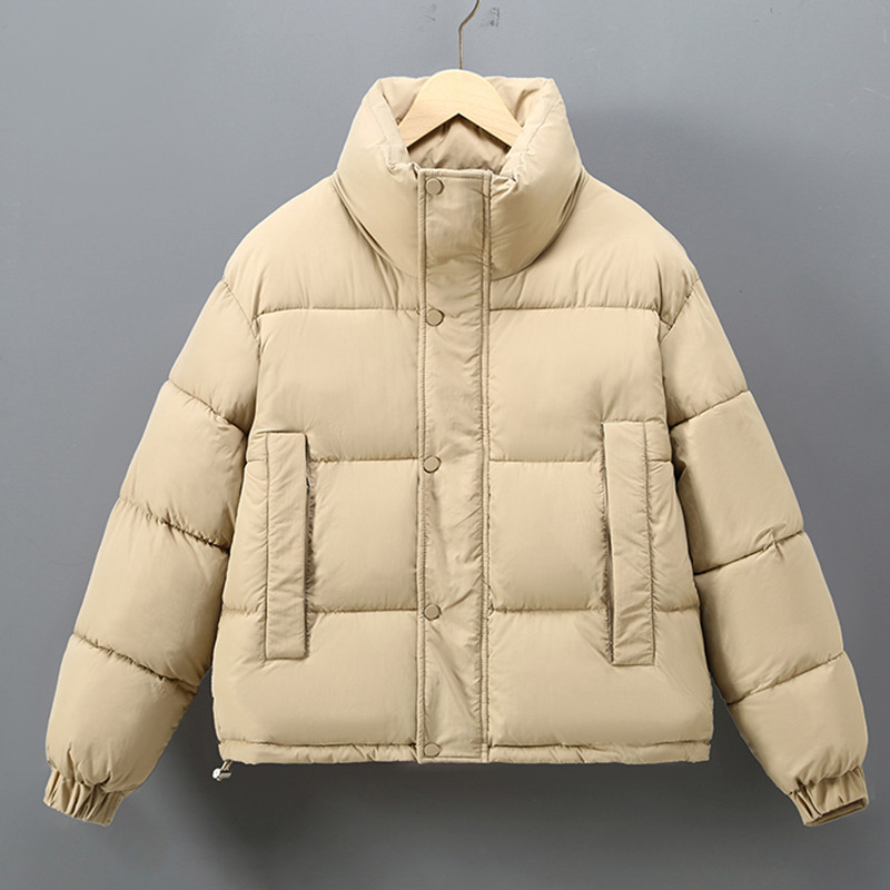 Zimske ženske donje jakne za 2023. Ultra lagani topli ležerni kaput Ženska pufer jakna Pamučno podstavljena parka Kratki kaput