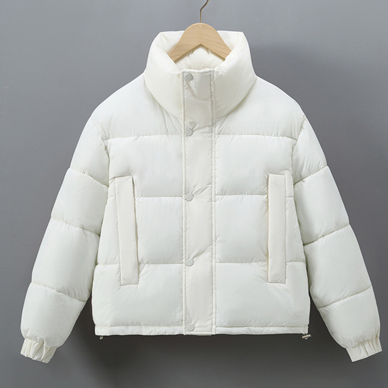 Zimske ženske donje jakne za 2023. Ultra lagani topli ležerni kaput Ženska pufer jakna Pamučno podstavljena parka Kratki kaput