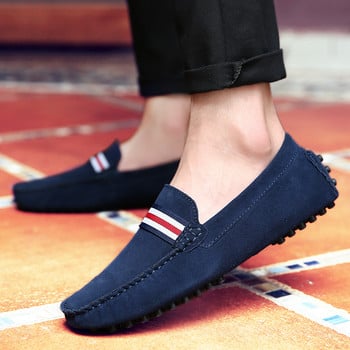 Χειροποίητα ανδρικά παπούτσια από  μόδας casual loafers Ανδρικό φόρεμα οδήγησης μοκασίνια παπούτσια για άνδρες Plus Size 48 Sneakers