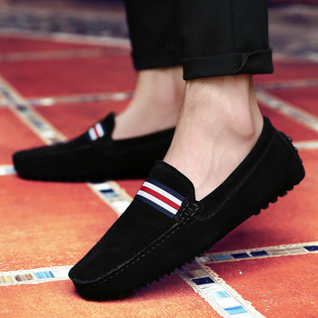 Χειροποίητα ανδρικά παπούτσια από  μόδας casual loafers Ανδρικό φόρεμα οδήγησης μοκασίνια παπούτσια για άνδρες Plus Size 48 Sneakers