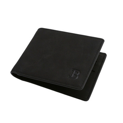 Dihope meeste rahakotid 100 USA dollari mustriga rahakott Meeste nahast rahakott fotokaardihoidja Moodne suure mahutavusega rahakott