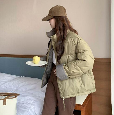 2023, nou, groasă, caldă, parkas, jachetă puf pentru femei, largi ultra ușoară, jachetă din bumbac căptușită, haine, pardesiu pentru femei