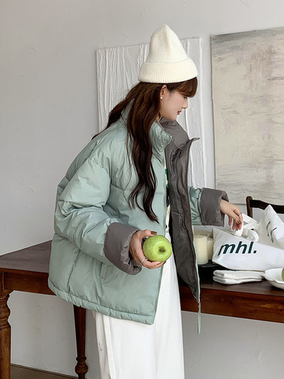 2023, nou, groasă, caldă, parkas, jachetă puf pentru femei, largi ultra ușoară, jachetă din bumbac căptușită, haine, pardesiu pentru femei