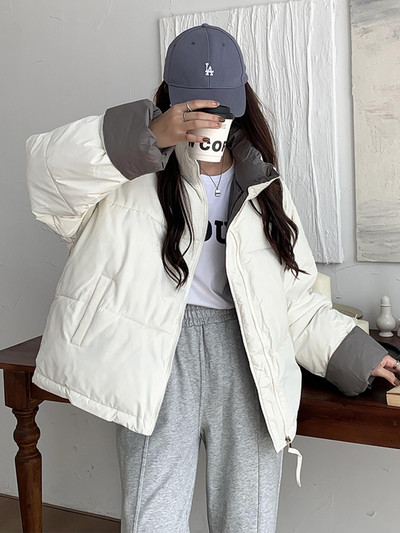 2023, nou, groasă, caldă, parkas, jachetă puf pentru femei, largi ultra ușoară, jachetă din bumbac căptușită, haine, pardesiu pentru femei